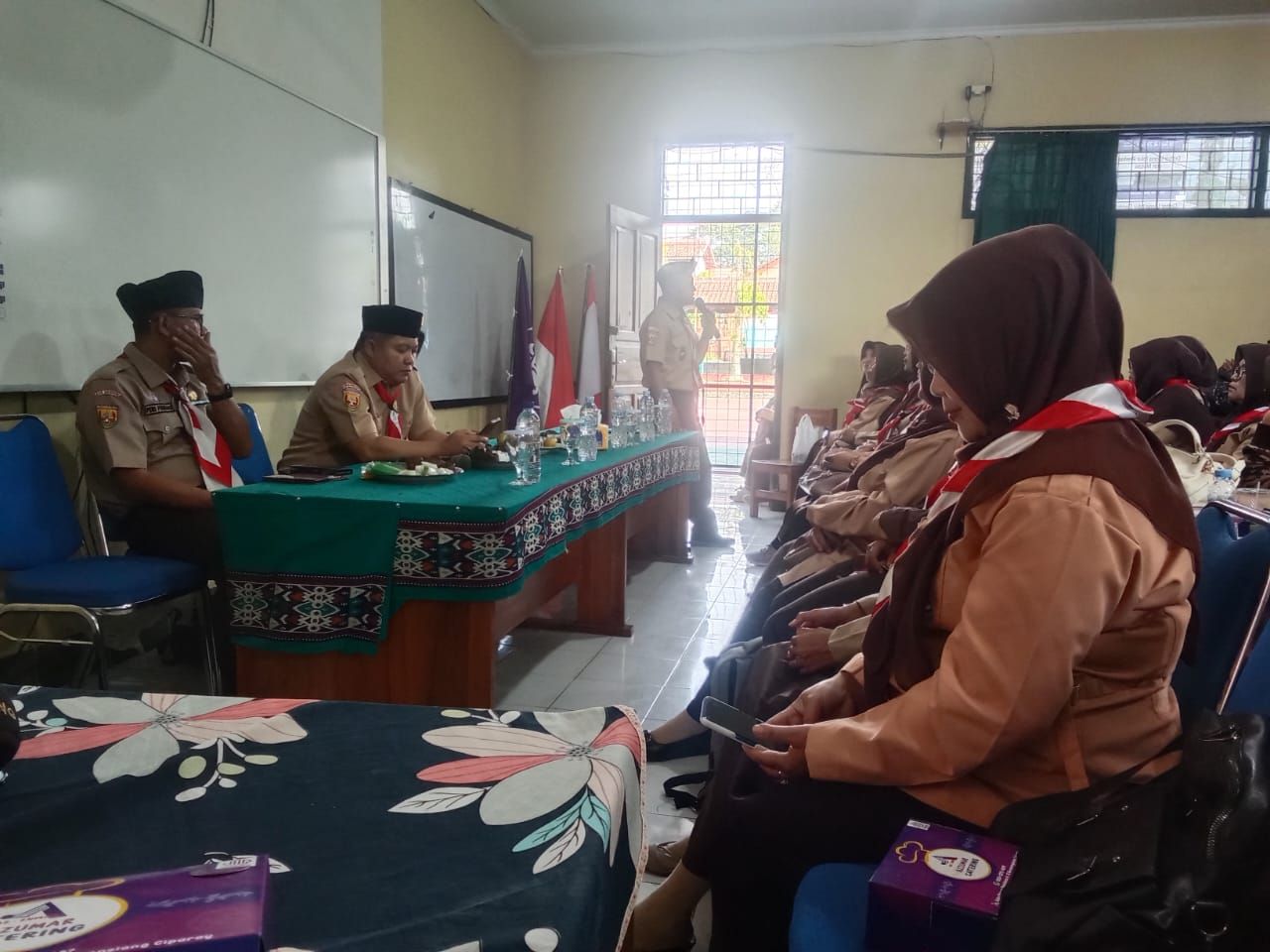 Sosialisasi Kepramukaan Dinas Pendidikan Kabupaten Bandung dan Kwaran Ciparay Perkuat Pengembangan Pramuka di Satuan Pendidikan